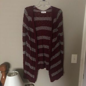 Cloud Chaser Medium Striped Cardigan